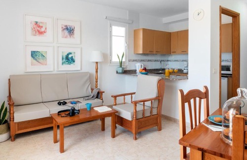 Charco del Palo Apartment | Apartamento Delmar natur un dormitorio