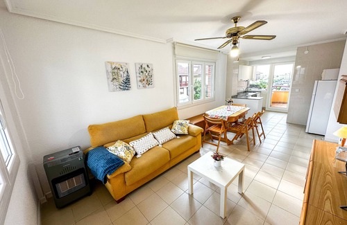 Somo Apartment | Apartamento en Somo a 300m de la Playa. Ideal Para Parejas y Familias