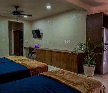 Chemuyil Apartment | Apartamento Flamingo - Santuario Apartments