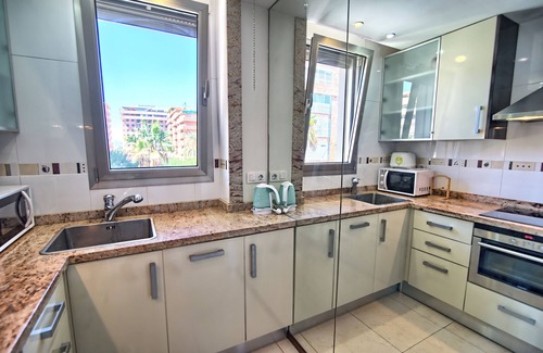 Alboraya Apartment | Apartamento Primera Línea de Playa con Terraza