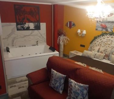 Collado Mediano Apartment | Apartamentos DELUXE Con Jacuzzi o Chimenea LOVE FOR TWO