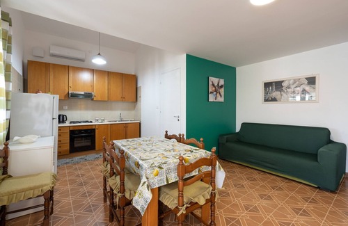 Scopello Apartment | Apartment 'Casa Verde' with Sea View, Terrace & Wi-Fi