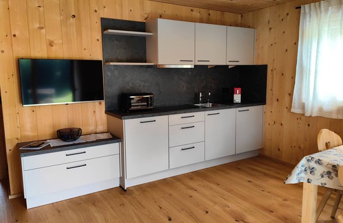 San Martino in Passiria Apartment | Apartment 'Jaufenspitz' with Mountain View, Shared Garden and Balcony