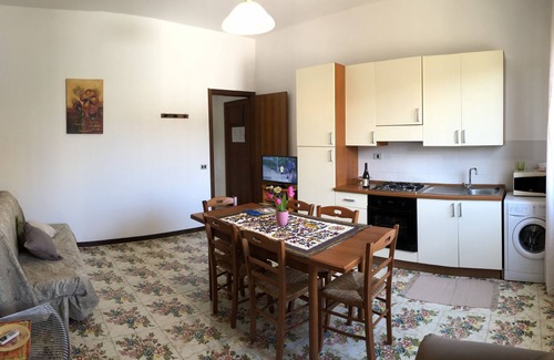 Castellammare del Golfo Apartment | Apartment in villa with equipped wi-fi terrace 2 minutes from the sea