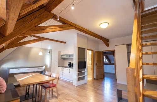 Immenstaad am Bodensee Apartment | Apartment No. 10, 56qm, 1 Schlafzimmer, 1 Wohn-/Schlafraum, max. 4 Personen
