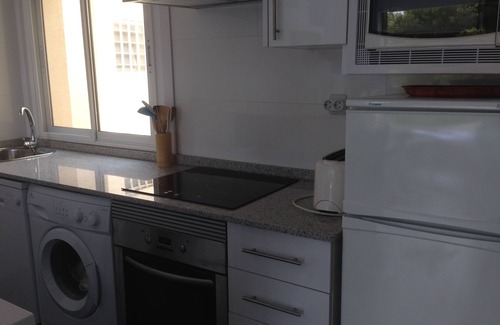San Javier Apartment | Apartment overlooking the sea with private lawn