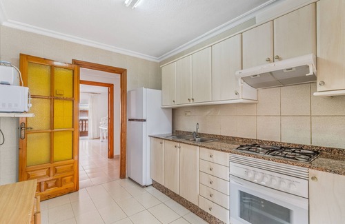 San Javier Apartment | Apartment 'Castillo De Mar F3 Torre Sur 2a' with Sea View, Shared Pool and Wi-Fi