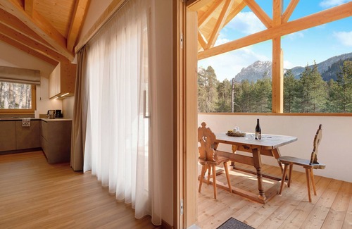 Mareo Apartment | Apartment 'Les Ciases Chalets Dolomites Apt 5' with Private Terrace, Balcony and Wi-Fi