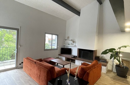 Sainte-Marie-la-Mer Apartment | Apartment 140m2, 3 bedrooms, 5min from the beach