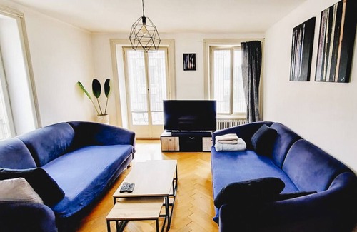 Montreux City Centre Apartment | Apartment 120m2 - in the center of Montreux with amazing lake and mountains view