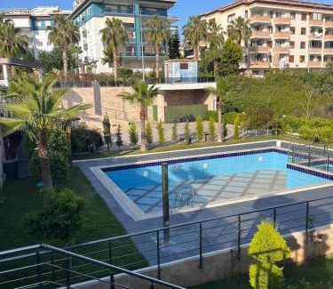 Alanya Apartment | Apartment 1BR Kestel Sea view 3 min to beach