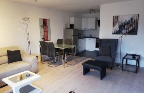Bad Krozingen Apartment | Apartment '2 Zimmer Appartement 19' with Balcony and Wi-Fi
