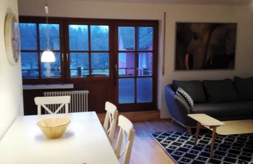 Bad Krozingen Apartment | Apartment '2 Zimmer Appartement 50' with Balcony and Wi-Fi