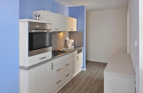 Eckernfoerde Apartment | Apartment 21, Blickrichtung Binnenhafen NordOffenes Meer