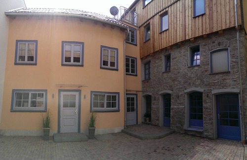 Erfurt Old Town Apartment | Apartment 4 Thistle/. 1 OG links - apartments in the house to golden Schaar