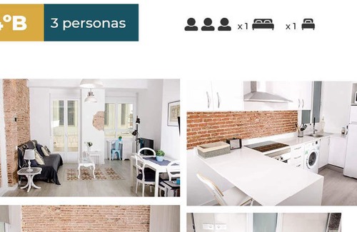 Diputacion de Cartagena Casco Apartment | Apartment 4B 2 rooms 3 people, Historic Center II