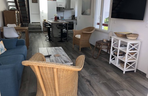 Soorts-Hossegor Apartment | Apartment 70m, all on foot, 2 large bedrooms, sleeps 4 (possible 6)
