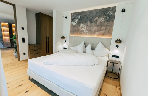 Castelbello-Ciardes Apartment | Apartment "Amaril Nature 108" with Mountain View, Private Terrace & Wi-Fi