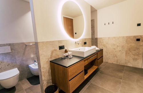Castelbello-Ciardes Apartment | Apartment "Amaril Nature 108" with Mountain View, Private Terrace & Wi-Fi