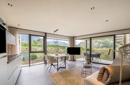 Castelbello-Ciardes Apartment | Apartment 'Amaril Loft 207' with Mountain View, Wi-Fi and Air Conditioning