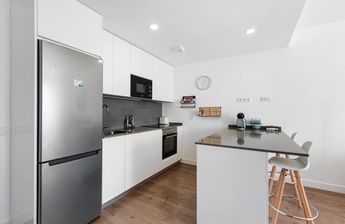 Torre del Mar Apartment | Apartment 'Adhara 053' with Sea View, Wi-Fi and Air Conditioning