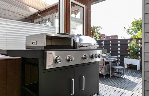 Friedrichstadt Apartment | Apartment "Am Historischen Markt" with Private Terrace & Wi-Fi