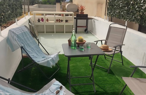 Marsala Apartment | Apartment 'Andrea's House Marsala' with Sea View and Private Terrace