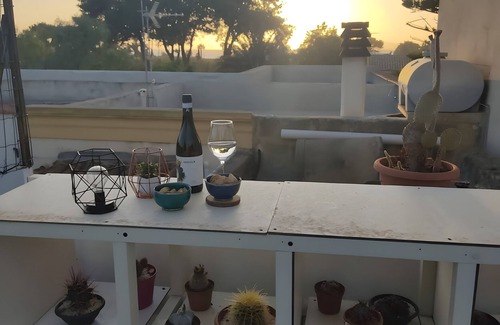 Marsala Apartment | Apartment 'Andrea's House Marsala' with Sea View and Private Terrace