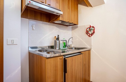 Strembo Apartment | Apartment "Aparthotel Strembo Alperose" with Mountain View & Shared Garden