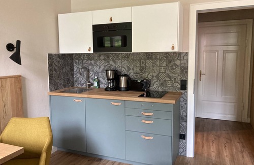 Hohenaschau im Chiemgau Apartment | Apartment Burgblick, living/bedroom 20 sqm, without balcony, App. 112