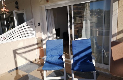 Coveta Fuma Apartment | Apartment "CALA MERCED 11 Large Terrace 100" Close to the Beach with Communal Pool