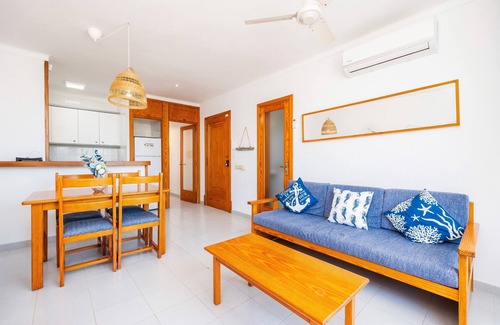 Colonia Sant Jordi Apartment | Apartment 'Can Vidal Cabrera' with Private Terrace and close to the beach