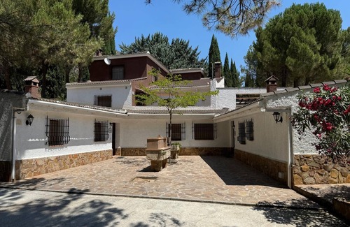 Huetor Santillan Apartment | Apartment 'Casa Rural' with Mountain View, Shared Pool and Wi-Fi
