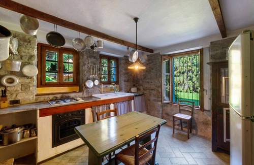 Bene Lario Apartment | Apartment 'Casale La Selva Cottege Grande' with Mountain View, Shared Pool and Wi-Fi