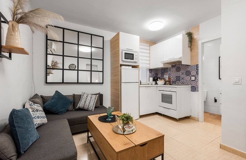 El Ejido Apartment | Apartment 'Centro Malaga La Merced' with Shared Terrace, Wi-Fi and Air Conditioning