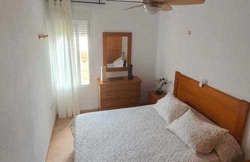 Carboneras Apartment | Apartment 'Centro y Playa' with Sea View, Balcony and Air Conditioning