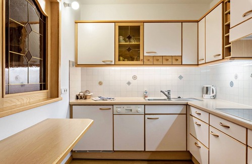 Ortisei Apartment | Apartment "Cesa Valeria App Monika" with Mountain View, Shared Garden & Wi-Fi
