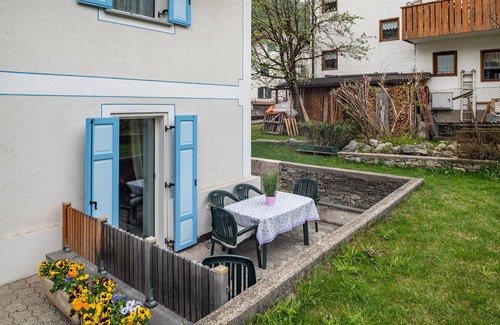 San Giovanni di Fassa Apartment | Apartment 'Ciasa Majonade Pozza Di Fassa Tipo1' with Mountain View, Private Terrace and Wi-Fi
