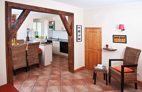 Stenderup Apartment | Apartment courtyard - Ferienhof Börsby - Apartment courtyard