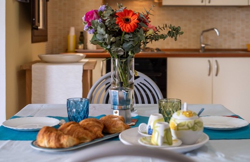 Porto Cesareo Apartment | Apartment 'Da Rina E Piero' with Sea View, Private Terrace and Air Conditioning