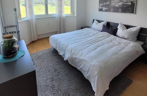 Dottingen Apartment | Apartment with balcony, 80 square meters, 1 bedroom, 1 living room/bedroom, max. 3 adults and 1 child
