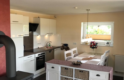 Neue Tiefe Apartment | Apartment FehmAmore with terrace in the house Strandallee 2 on Fehmarn