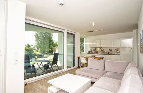 Lauterbach Apartment | Apartment close to the harbor on the upper floor with balcony - Haus Hafenkieker FeWo 08