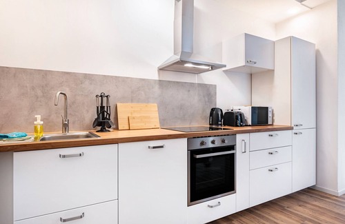 Vechta Apartment | Apartment 'Die Alter Schwede 1' with Private Terrace and Wi-Fi