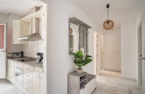 Isla Cristina Apartment | 'Apartment El Mirador del Cantil' close to the Beach with Shared Pool & A/C