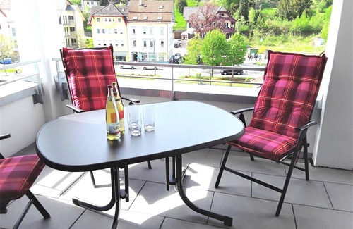 Bad Wildbad Apartment | Apartment 'Enzblick' with Balcony and Wi-Fi