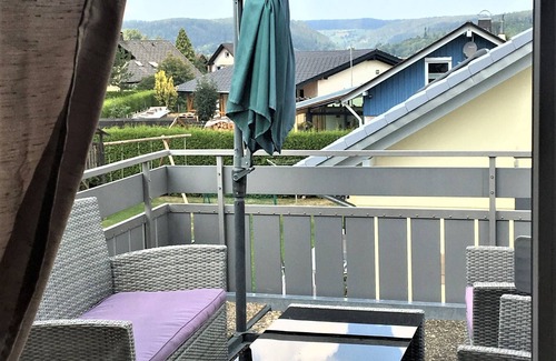 Lenzkirch Apartment | Apartment 'Eulennestle' with Shared Terrace, Balcony and Wi-Fi