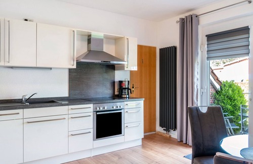Emden Apartment | Apartment 'Ferienhaus Behrends' with Private Terrace, Shared Garden and Wi-Fi
