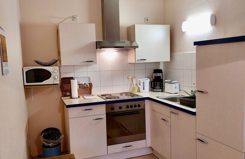 Pirna Apartment | Apartment 'Ferienwohnung Weisses Ross 3' with Shared Terrace and Wi-Fi