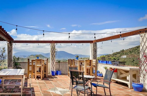 Alora Apartment | Apartment "Finca Las Nuevas Casa Maria" with Mountain View, Pool, Jacuzzi, Wi-Fi, Terrace & Garden
